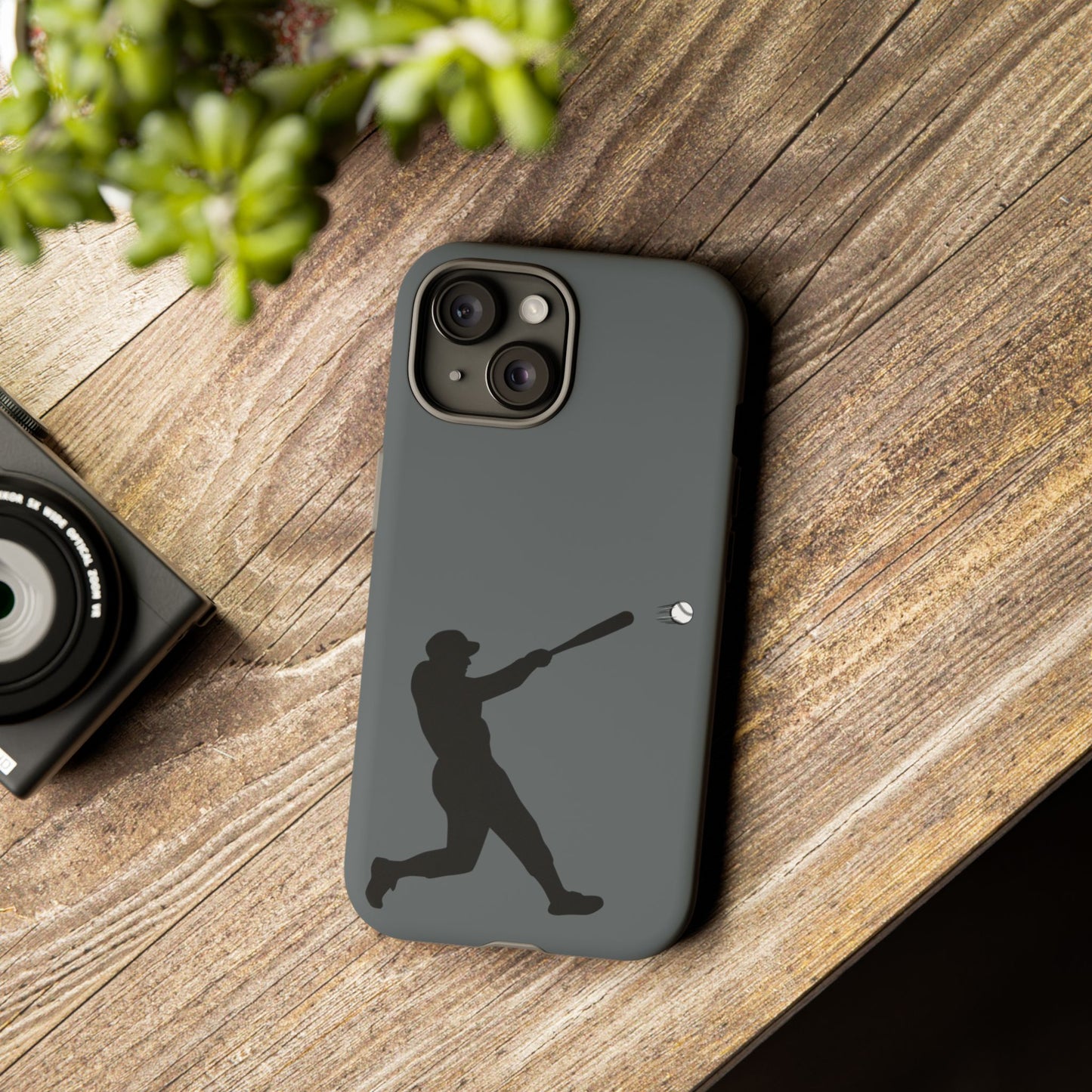 Baseball Phone Case, Tough Cases for Sports Lovers, Gift for Athletes, Durable iPhone Cover, Unique Sporty Accessory - TRV