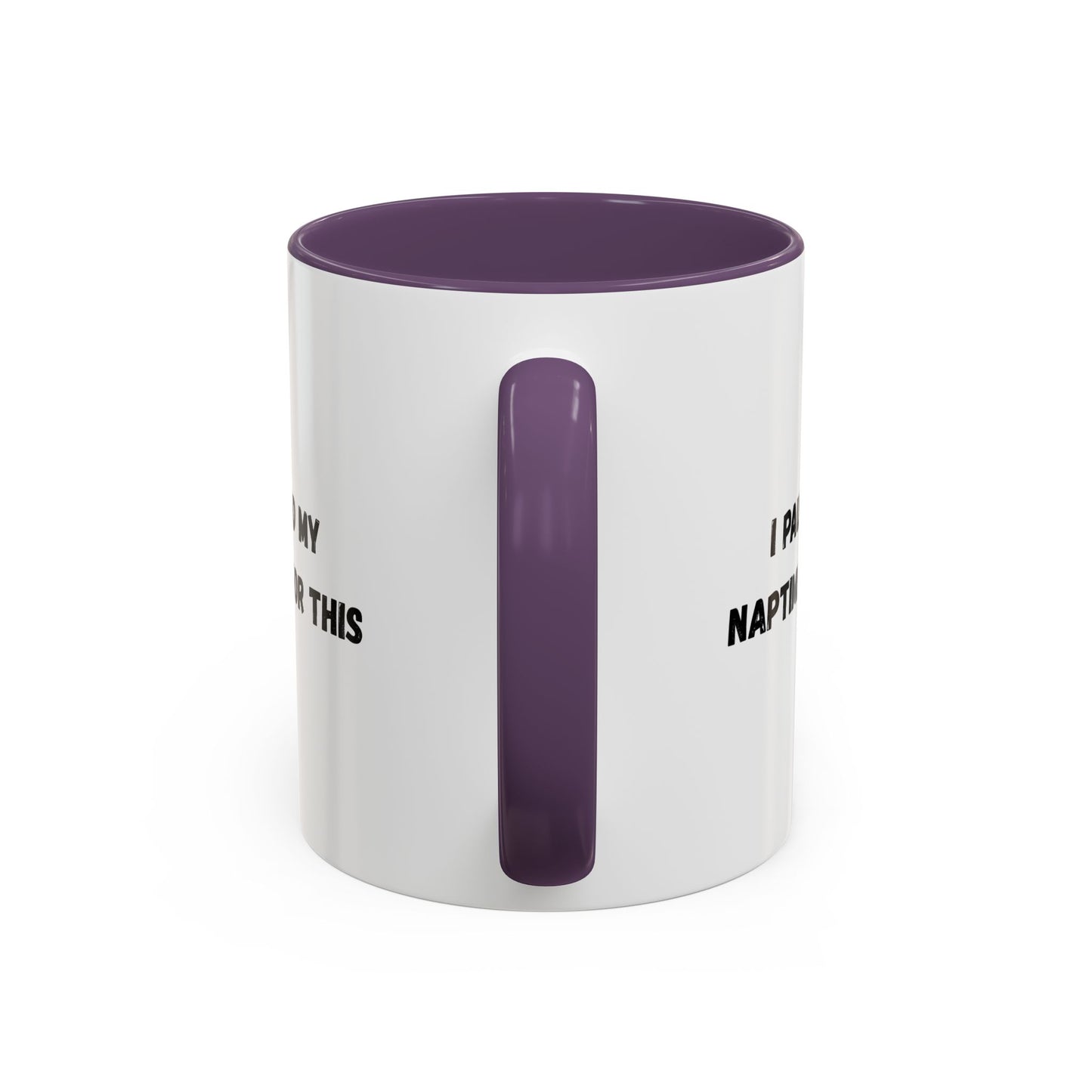 Humorous Coffee Mug | I Paused My Naptime For This | Perfect Gift for Busy Moms, Teachers, or Coffee Lovers