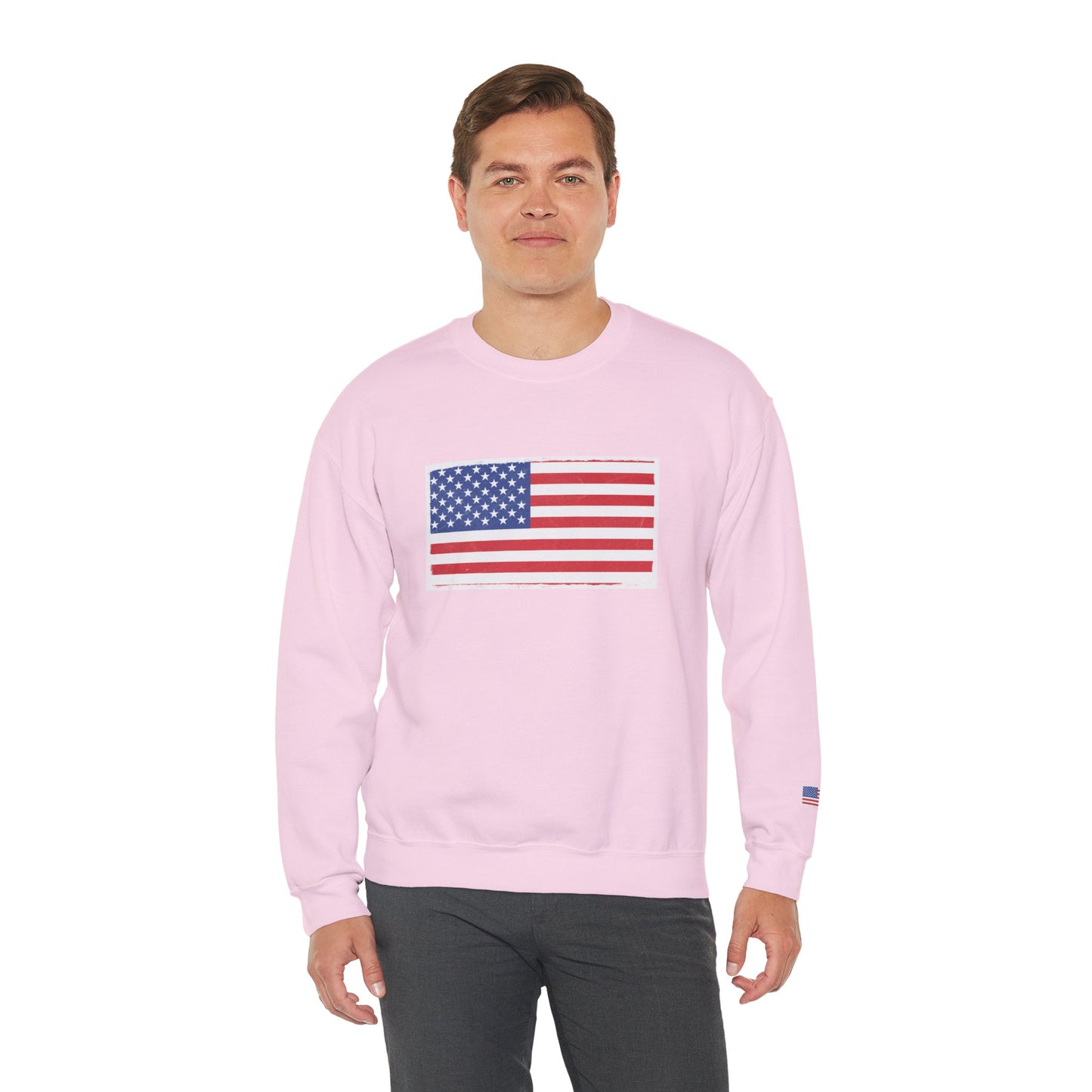 American Flag Unisex Crewneck Sweatshirt | Cozy Patriotic Sweater | Perfect for Independence Day, Casual Wear, Gifts for Him/Her, [...]