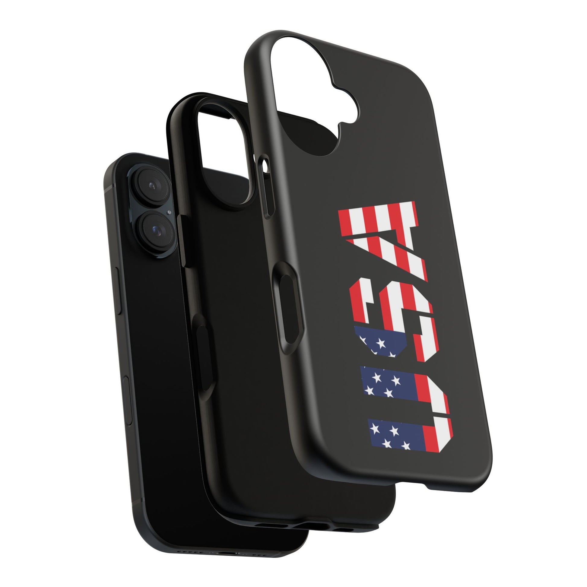 USA Flag Phone Case, Tough Phone Cover, Patriotic Gift, Independence Day Accessory, American Pride Mobile Case - TRV