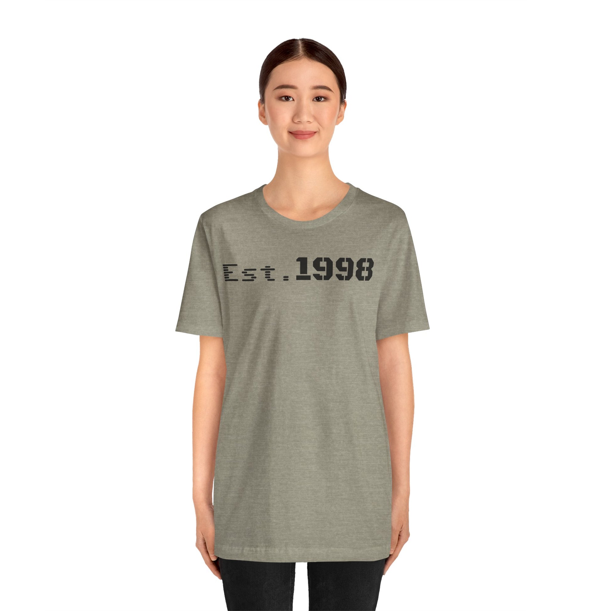 Vintage Est. 1998 Tee - Retro Unisex Shirt for Birthdays, Gifts, Everyday Wear, Casual Style, Nostalgia - TRV