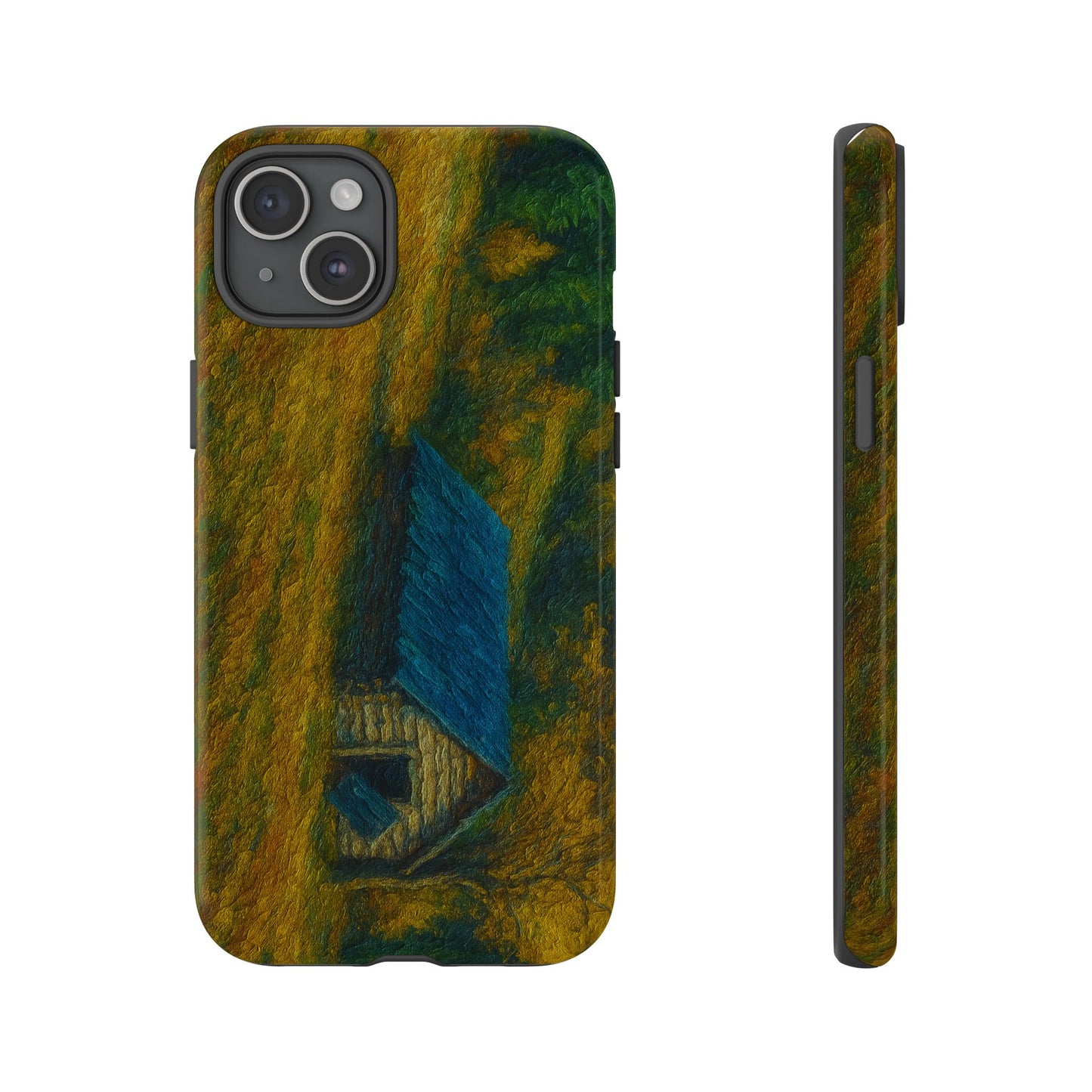 Artistic Phone Case by Tough Cases, Nature-Inspired Phone Protection, Unique Gift for Nature Lovers, Stylish Accessory, Fall Aesthetic - TRV