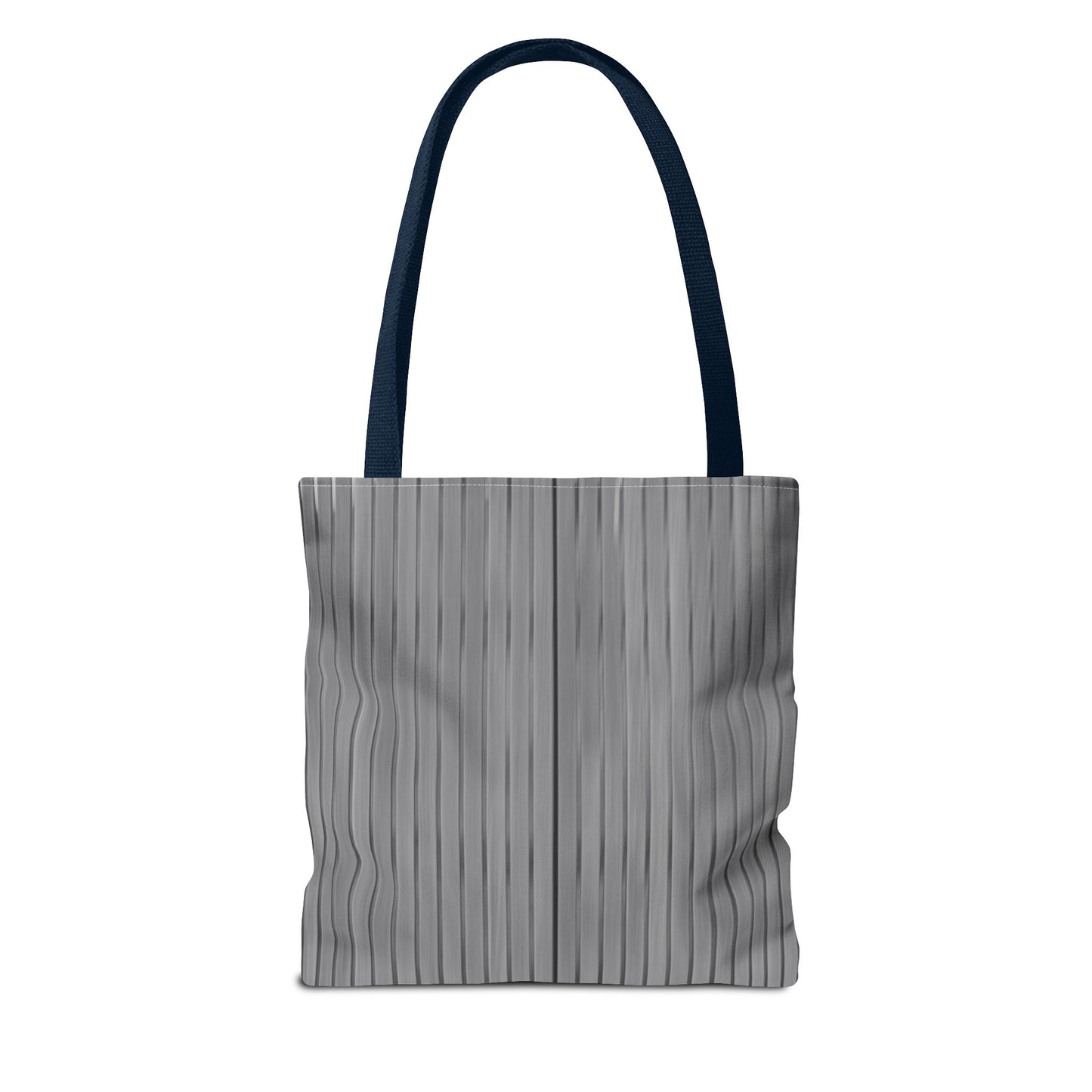 Stylish Gray Striped Tote Bag for Everyday Use - TRV