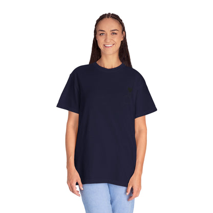 Unisex Garment-Dyed T-Shirt with Heart Design | Casual Trendy Wear for All Occasions