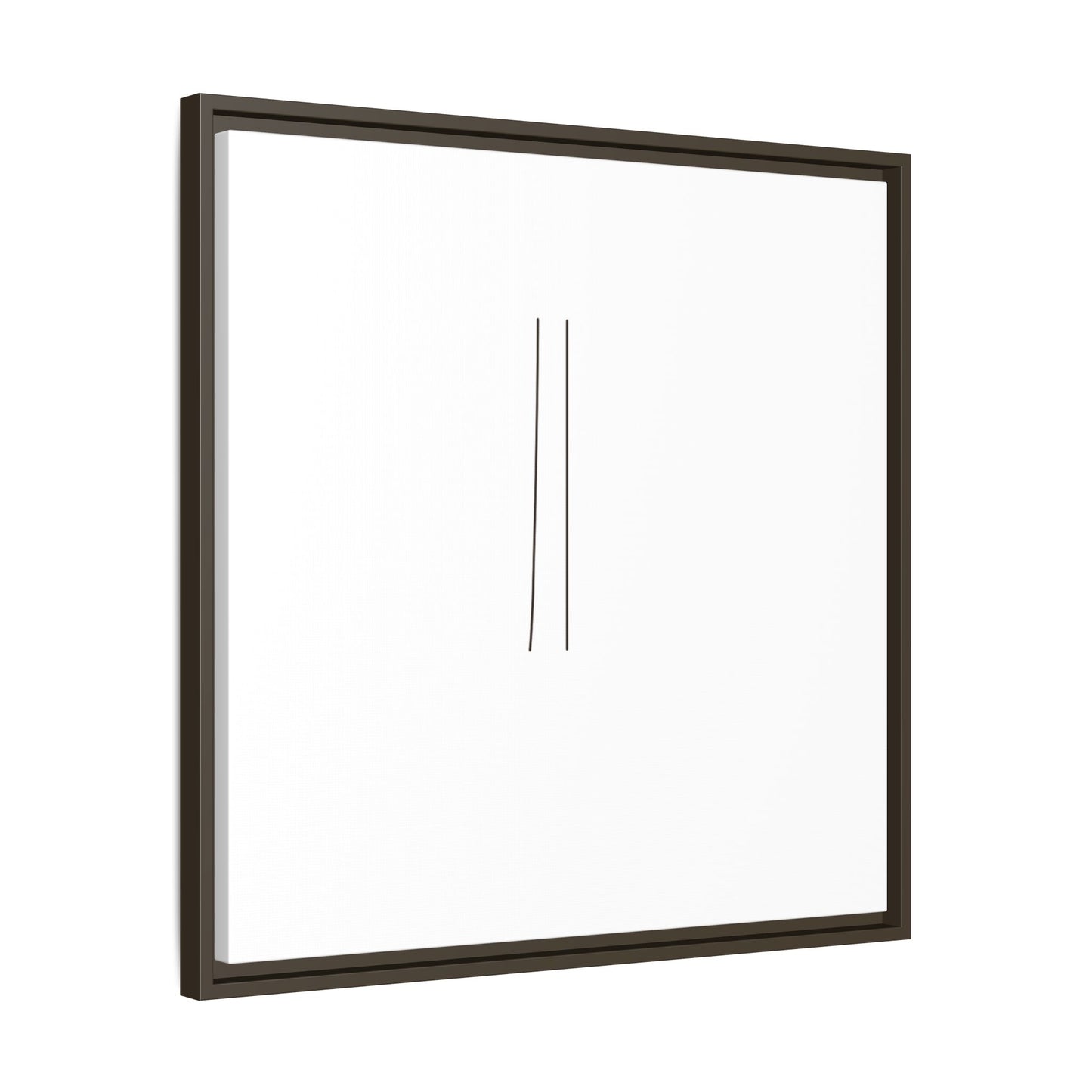 Minimal Line Art | Matte Canvas Framed