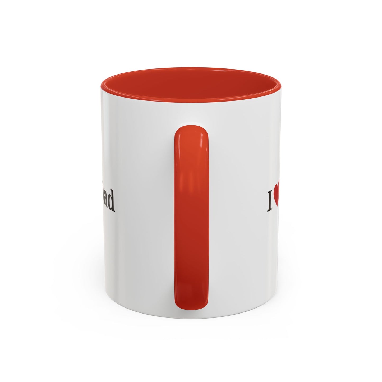 I Love Dad Accent Coffee Mug - Perfect Gift for Father's Day & Birthdays - TRV