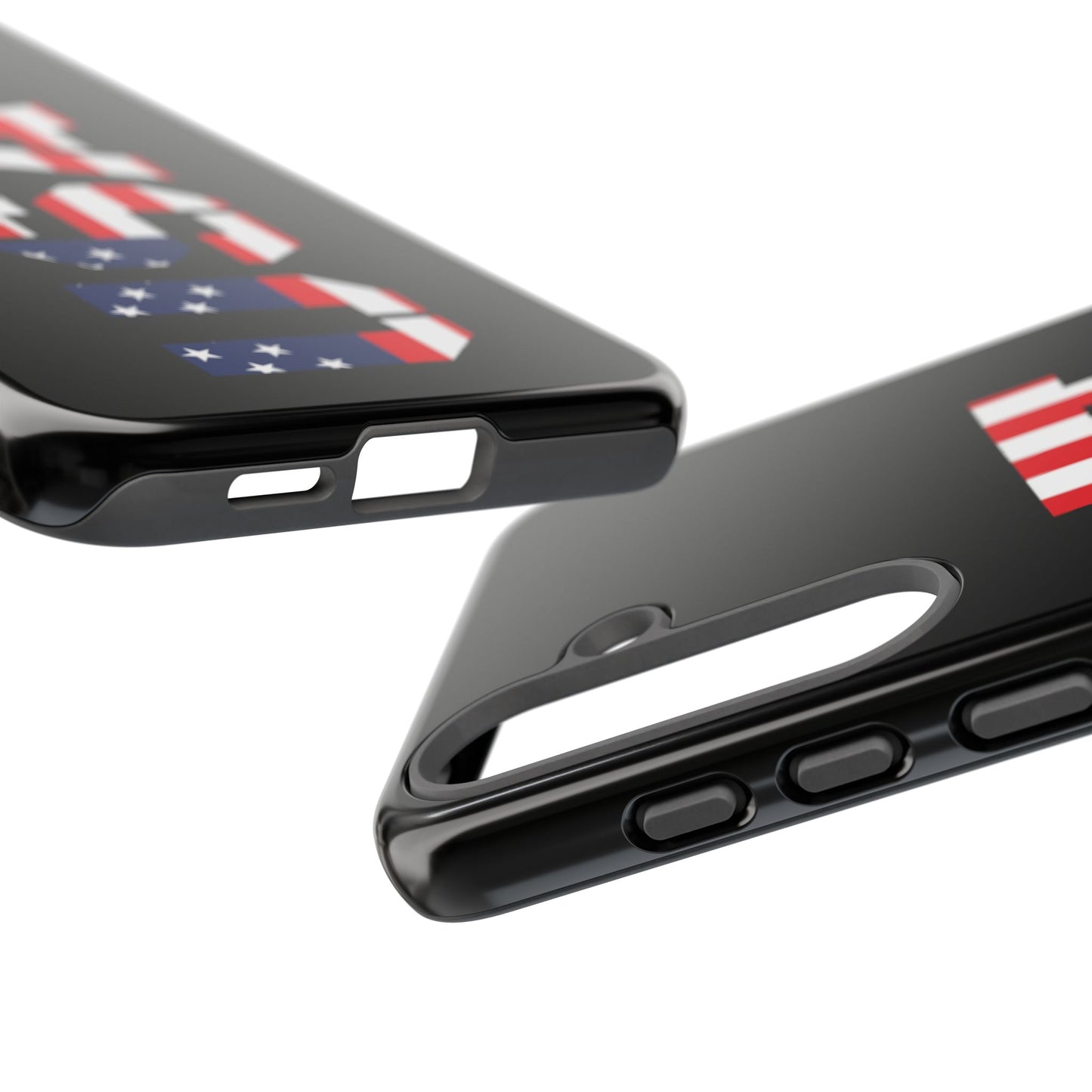USA Flag Phone Case, Tough Phone Cover, Patriotic Gift, Independence Day Accessory, American Pride Mobile Case - TRV