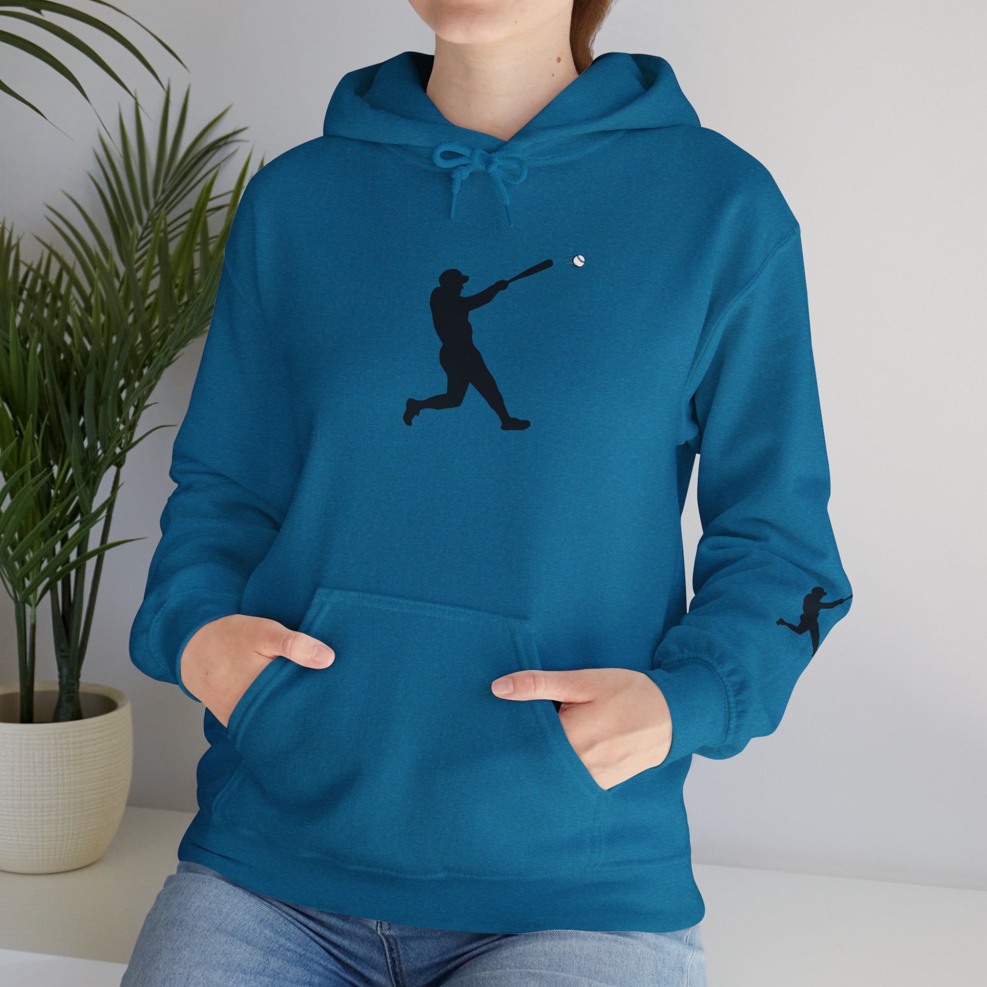 Baseball Swing Unisex Hoodie - Perfect Gift for Athletes, Sports Enthusiasts, Cozy Layer for Cool Days, Great for Team Spirit - TRV