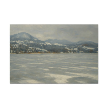 Serene Winter Landscape Canvas - TRV