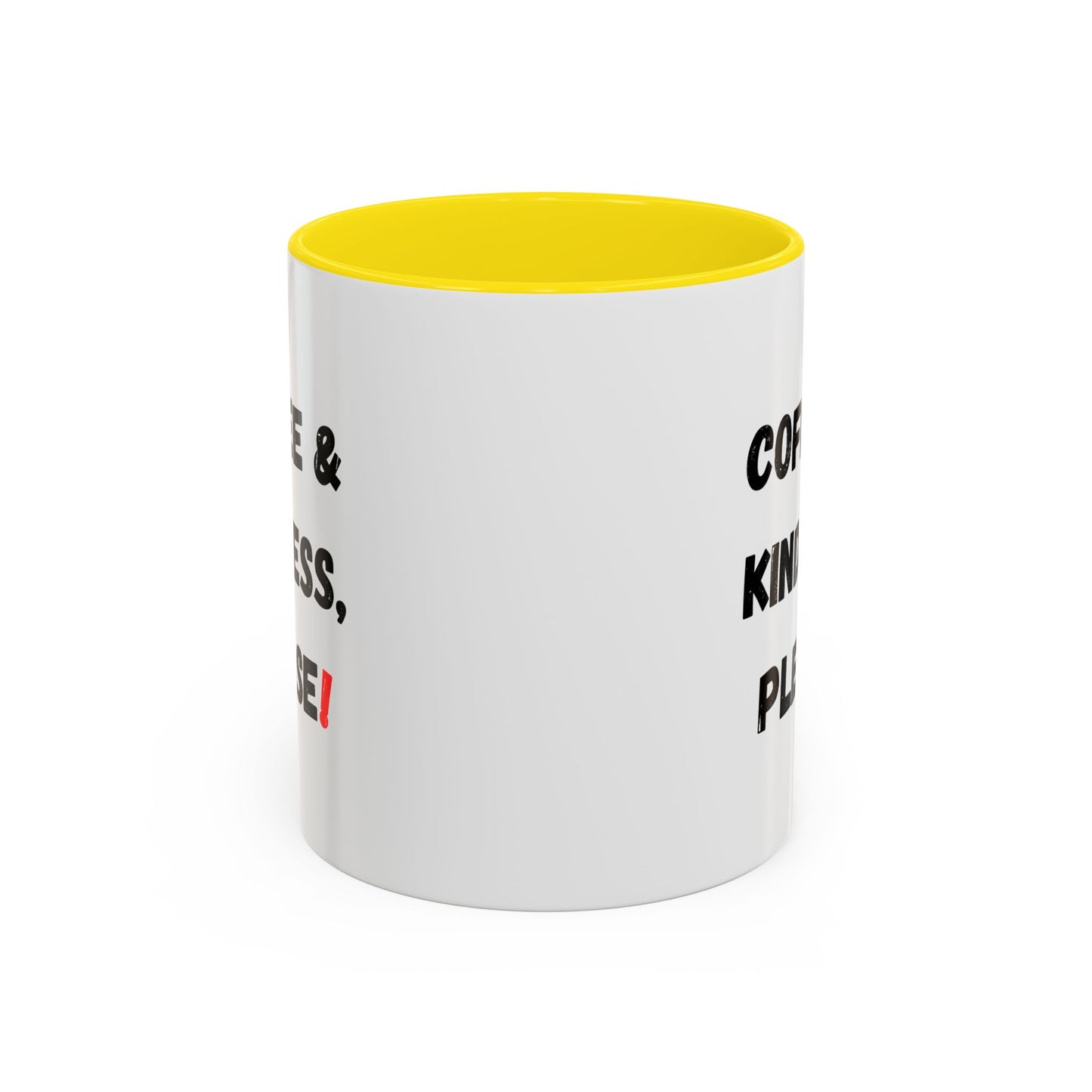 Coffee & Kindness Mug - Inspirational Coffee Cup, Gift for Friends, Office Decor, Encouragement, Morning Motivation