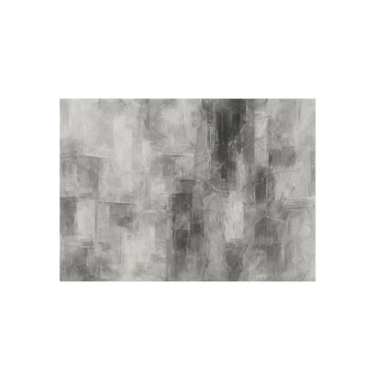 Stylish Outdoor Rug - Modern Patio Decor, Quality Grey Area Mat for Decks, Garden, Beach Blanket, Durable Outdoor Flooring - TRV