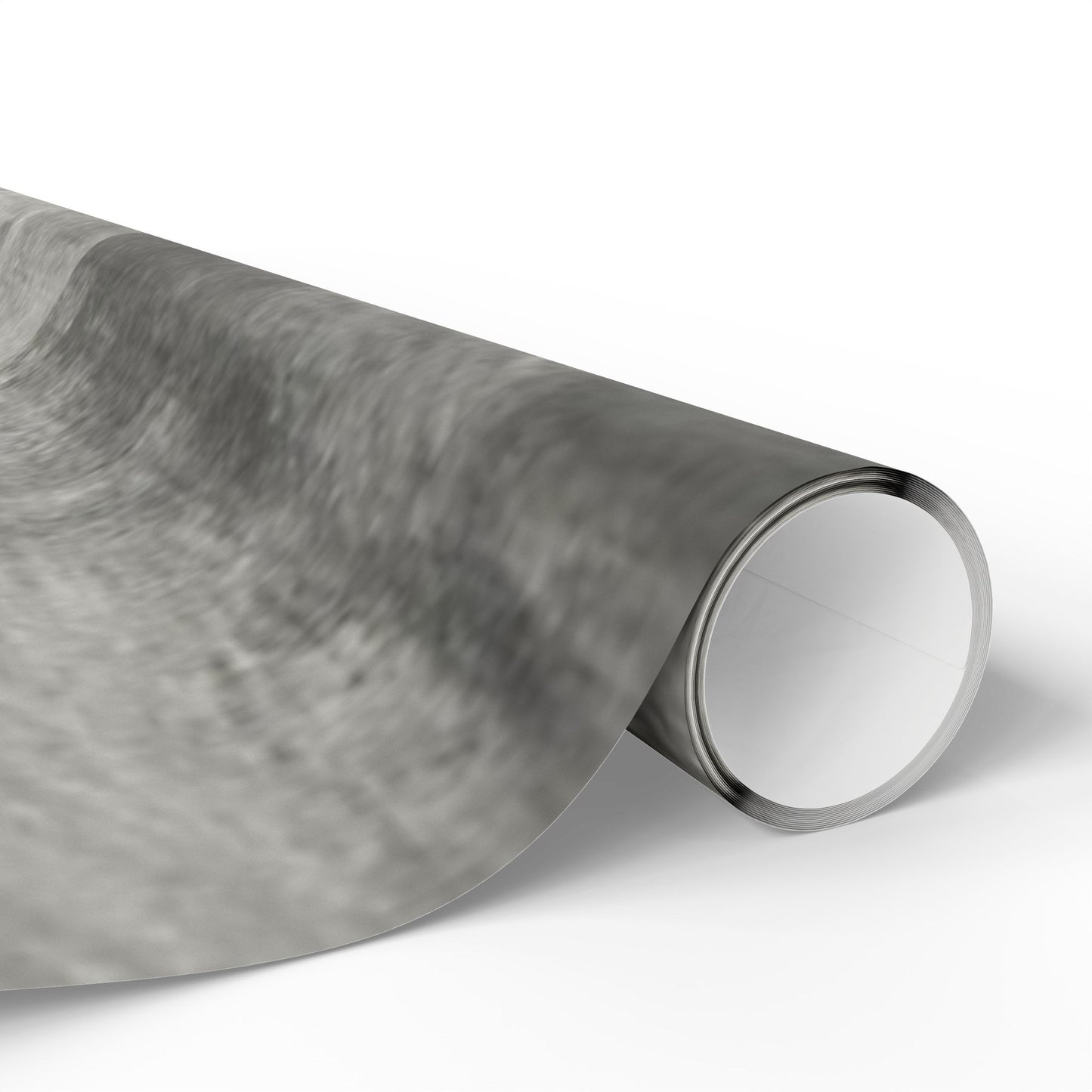 Gray Marble Wrapping Paper Roll — Neutral Watercolor Gift Wrap for Weddings, Birthdays & Minimalist Packaging