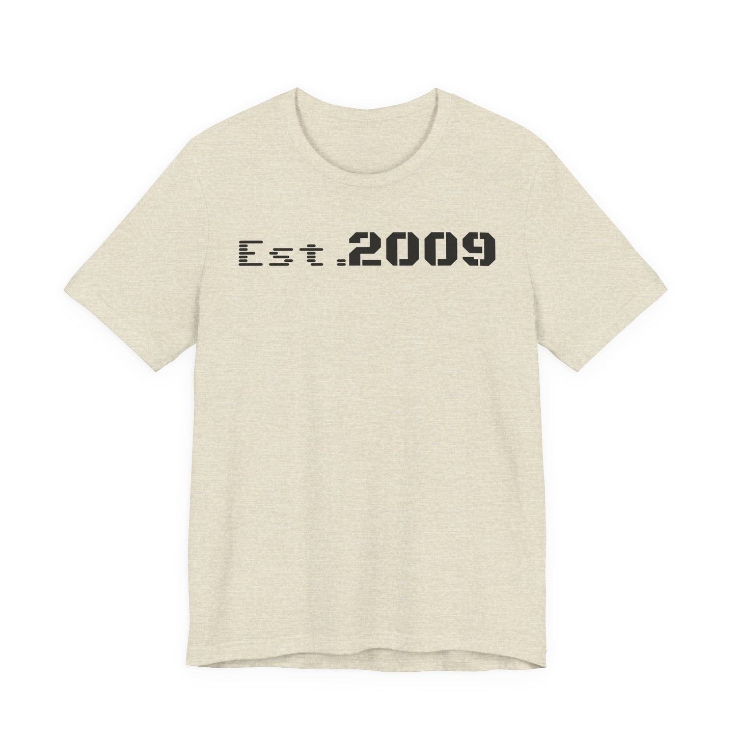 Established 2009 Unisex Tee - Casual Wear, Birthday Gift, Graduation Outfit, Anniversary Shirt, Personalized Fashion - TRV