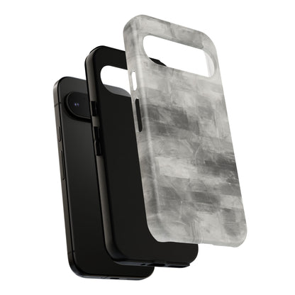 Stylish Phone Case for Tough Protection, Marble Grey Design, Customizable Gift for Her, Unisex Mobile Accessory, Birthday Present, [...] - TRV