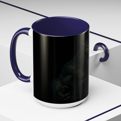 Howling Werewolf Coffee Mug - Perfect Gift for Horror Lovers, Wolf Enthusiasts, Halloween Decor, Unique Drinkware, Gothic Homeware