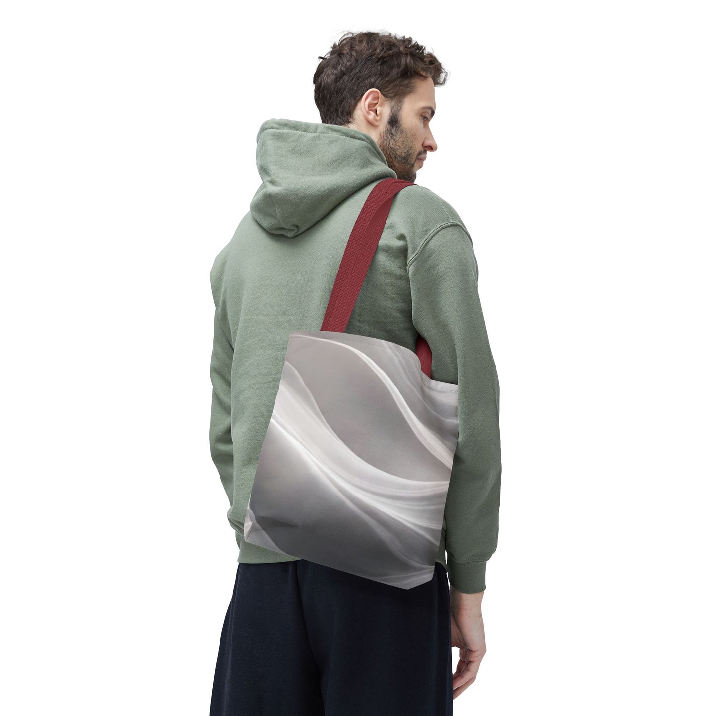 Soft Marble Wave Tote