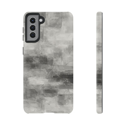 Stylish Phone Case for Tough Protection, Marble Grey Design, Customizable Gift for Her, Unisex Mobile Accessory, Birthday Present, [...] - TRV