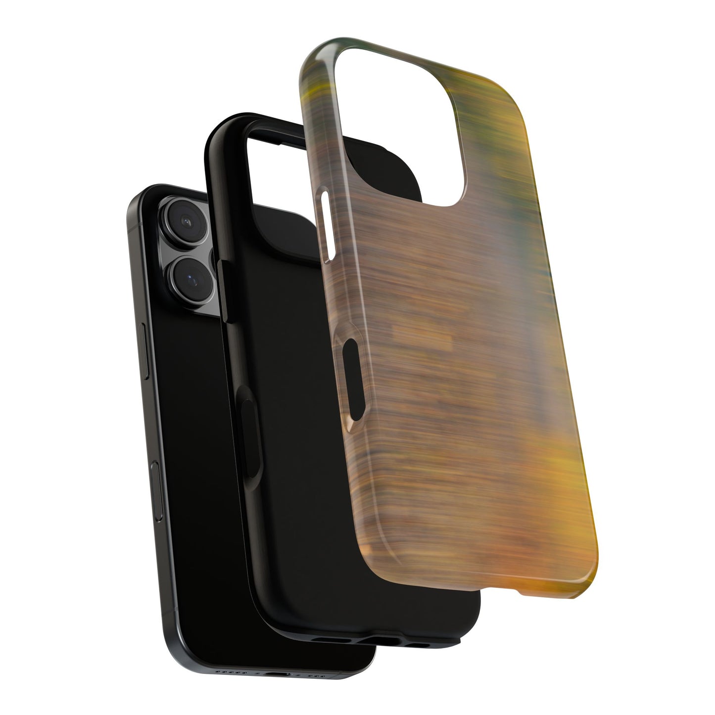 Autumn Blur Tough Phone Case — Fall Colors Protective iPhone Cover