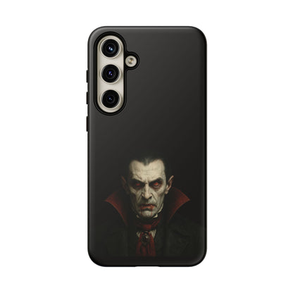Vampire Phone Case - Tough Cases for Halloween, Gothic Decor, Gifts for Horror Fans, Spooky Accessories, Unique Cellphone Cover - TRV