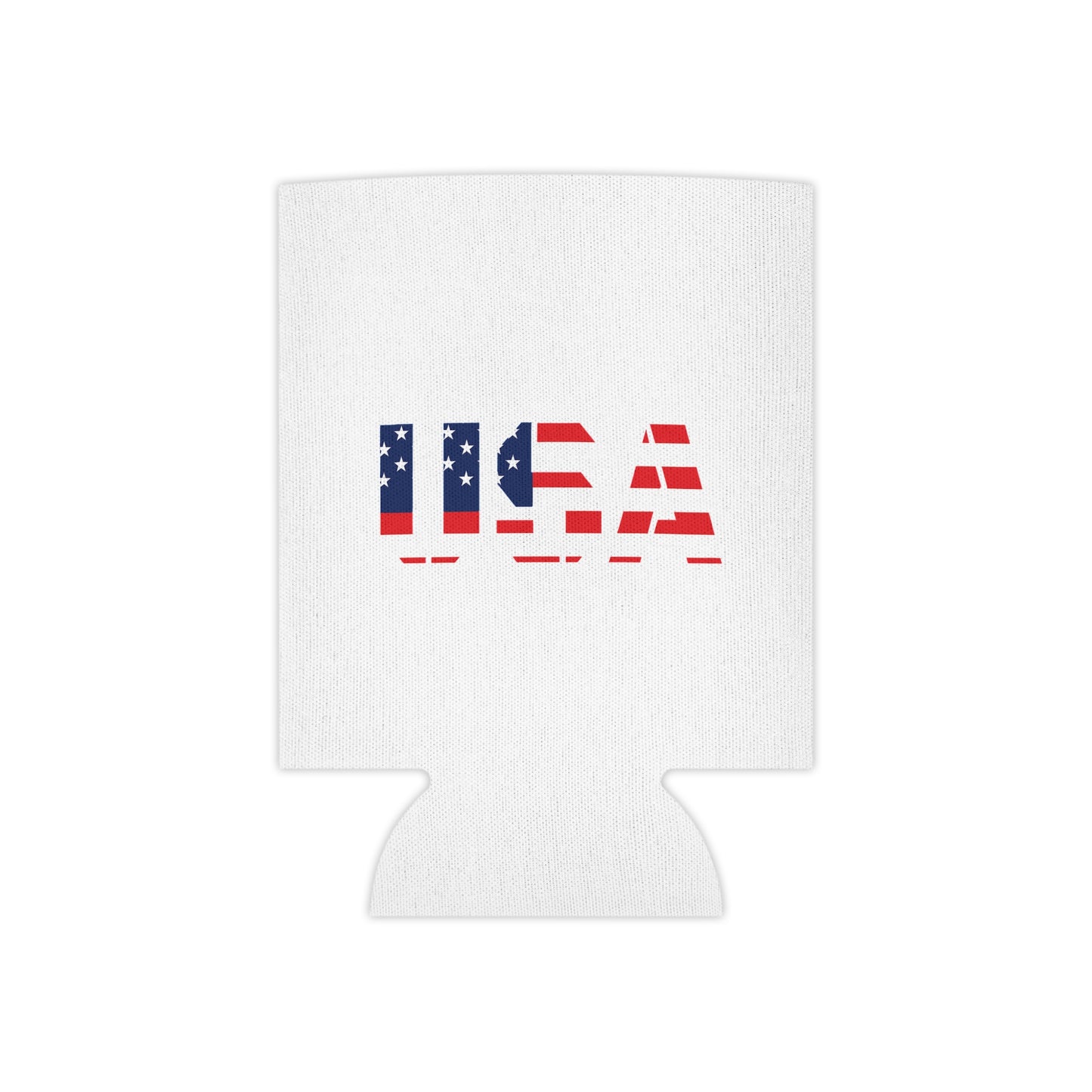 USA Flag Can Cooler - Perfect for BBQs, Independence Day, Tailgating, Memorial Day, Housewarming - TRV