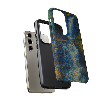 Artistic Phone Case - Waterfall Design, Unique Gift, Phone Accessory, Nature Lover, Original Artwork - TRV