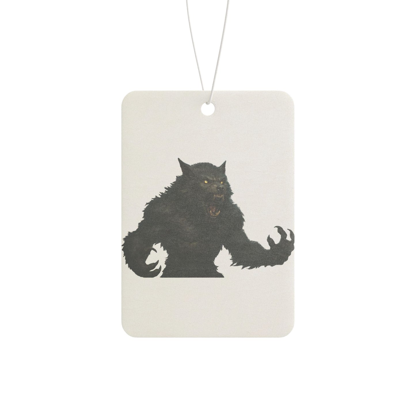 Horror-Themed Car Air Freshener, Unique Werewolf Design, Fragrance Accessory for Halloween, Spooky Home Décor, Gift for Monster Lovers - TRV