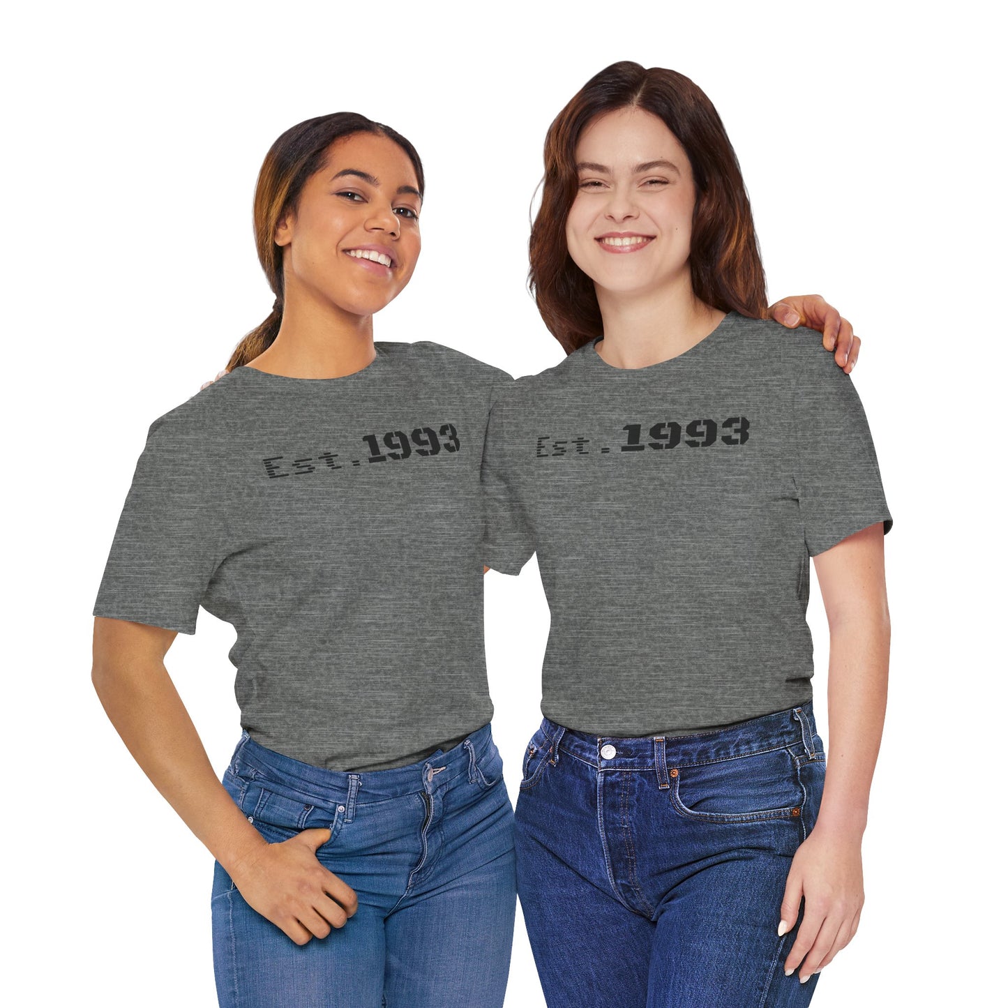 Est. 1993 Unisex Short Sleeve Tee - Perfect for Birthdays, Nostalgia, Casual Wear, Gifts, and Celebrations - TRV