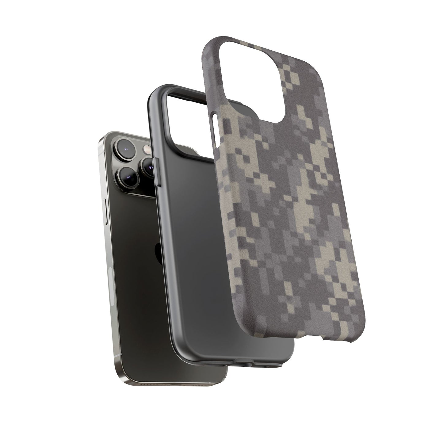 Camouflage Phone Case, Military Style Cover, Tough Phone Protection, Durable Phone Accessory, Gift for Veterans, Outdoor Enthusiasts - TRV