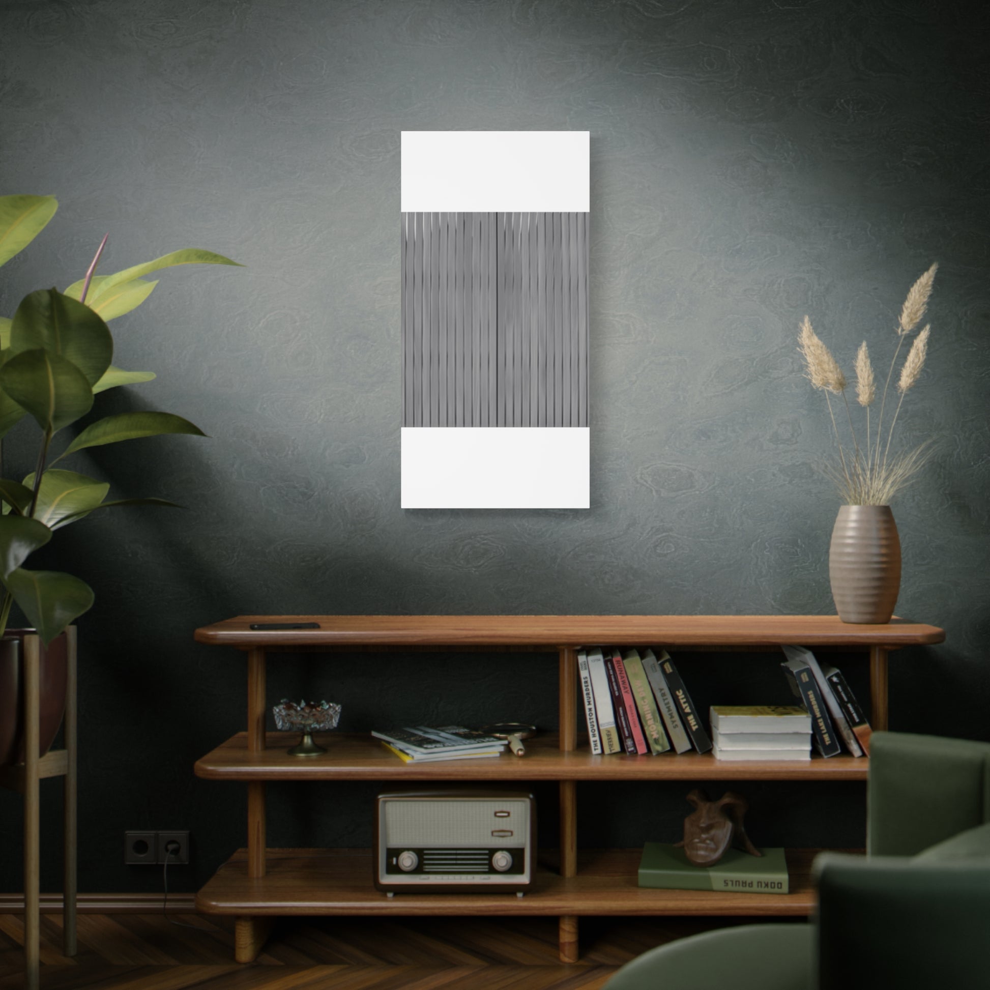 Modern Striped Canvas Art - 1.25" Stretched Wall Decor - TRV