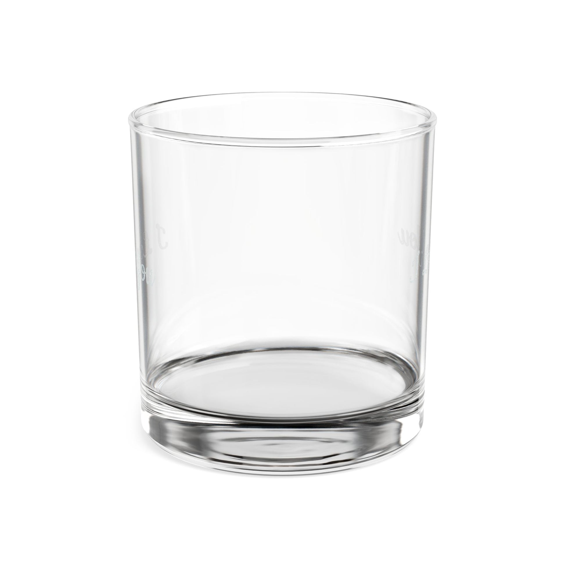 Engraved I Love You Whiskey Glass — 10.5 oz Personalized Rocks Glass - TRV