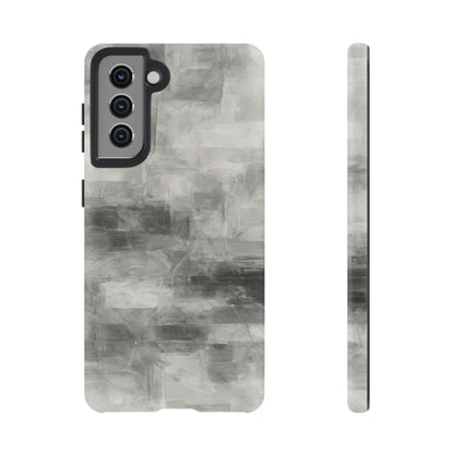 Stylish Phone Case for Tough Protection, Marble Grey Design, Customizable Gift for Her, Unisex Mobile Accessory, Birthday Present, [...] - TRV