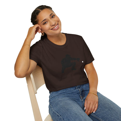 Baseball Catcher Unisex Softstyle T-Shirt, Sports Apparel, Gift for Athletes, Workout Gear, Casual Wear, Special Occasions