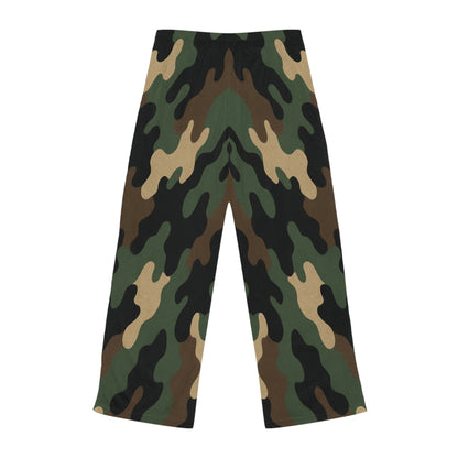 Camo Print Women's Pajama Pants | Comfortable Sleepwear for Relaxing Nights, Gift for Her, Cozy Lounge Pants, Stylish Loungewear, Camo PJs - TRV