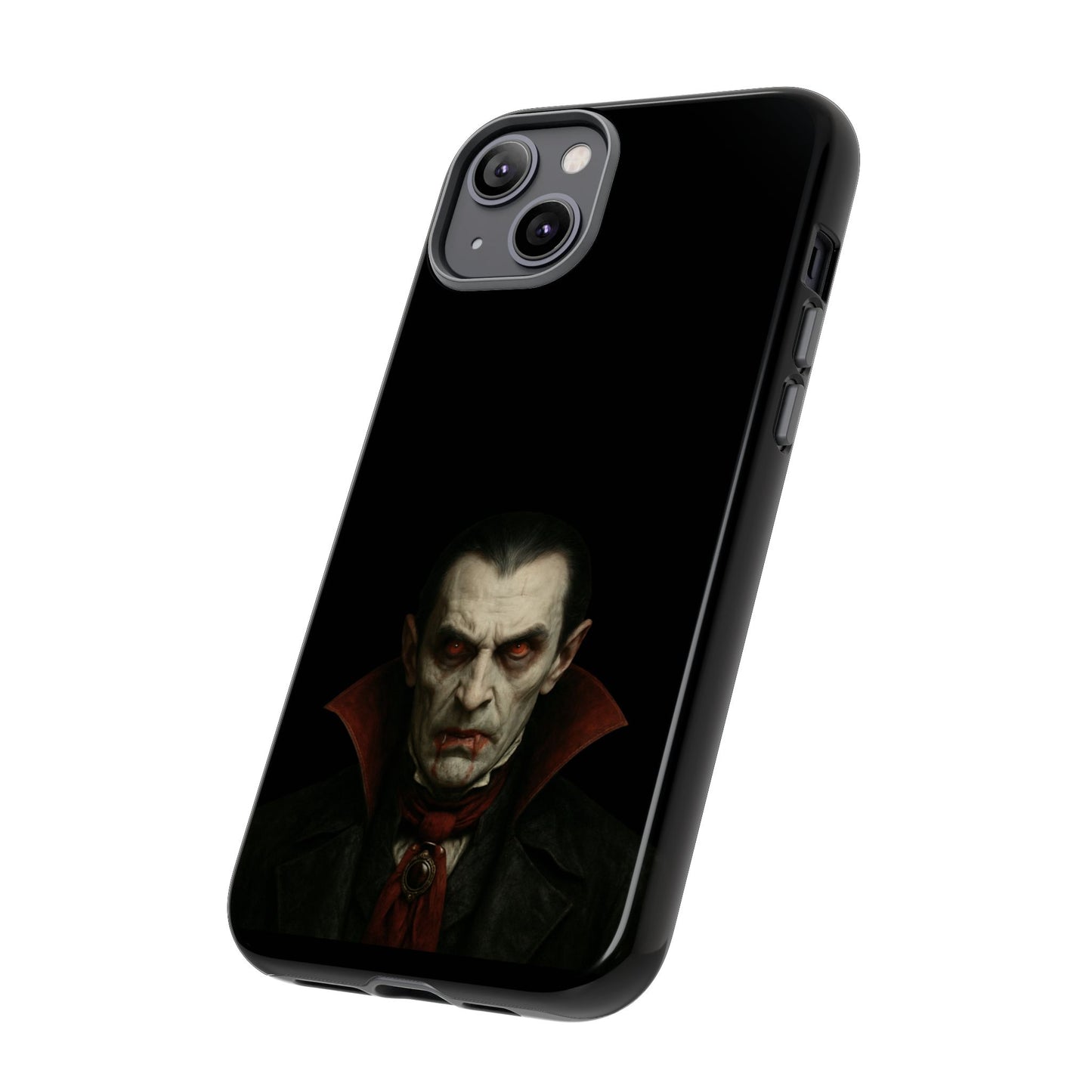 Vampire Phone Case - Tough Cases for Halloween, Gothic Decor, Gifts for Horror Fans, Spooky Accessories, Unique Cellphone Cover - TRV