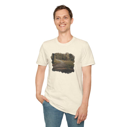 Nature-Inspired Unisex Softstyle T-Shirt, Eco-Friendly Fashion, Outdoor Lover Tee, Gift for Nature Enthusiasts, Casual Everyday Wear