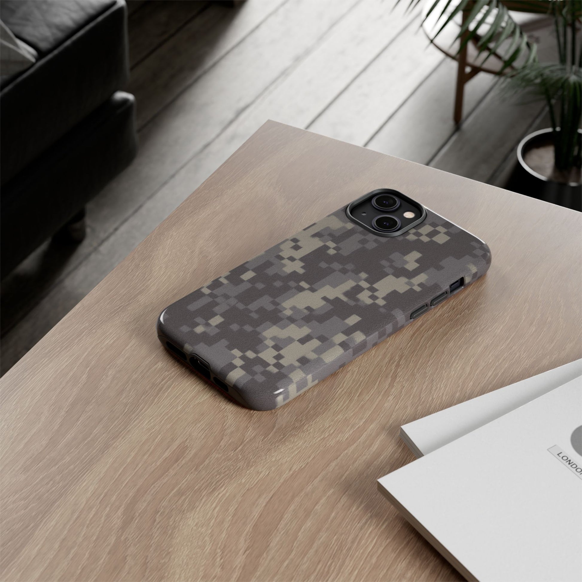 Camouflage Phone Case, Military Style Cover, Tough Phone Protection, Durable Phone Accessory, Gift for Veterans, Outdoor Enthusiasts - TRV