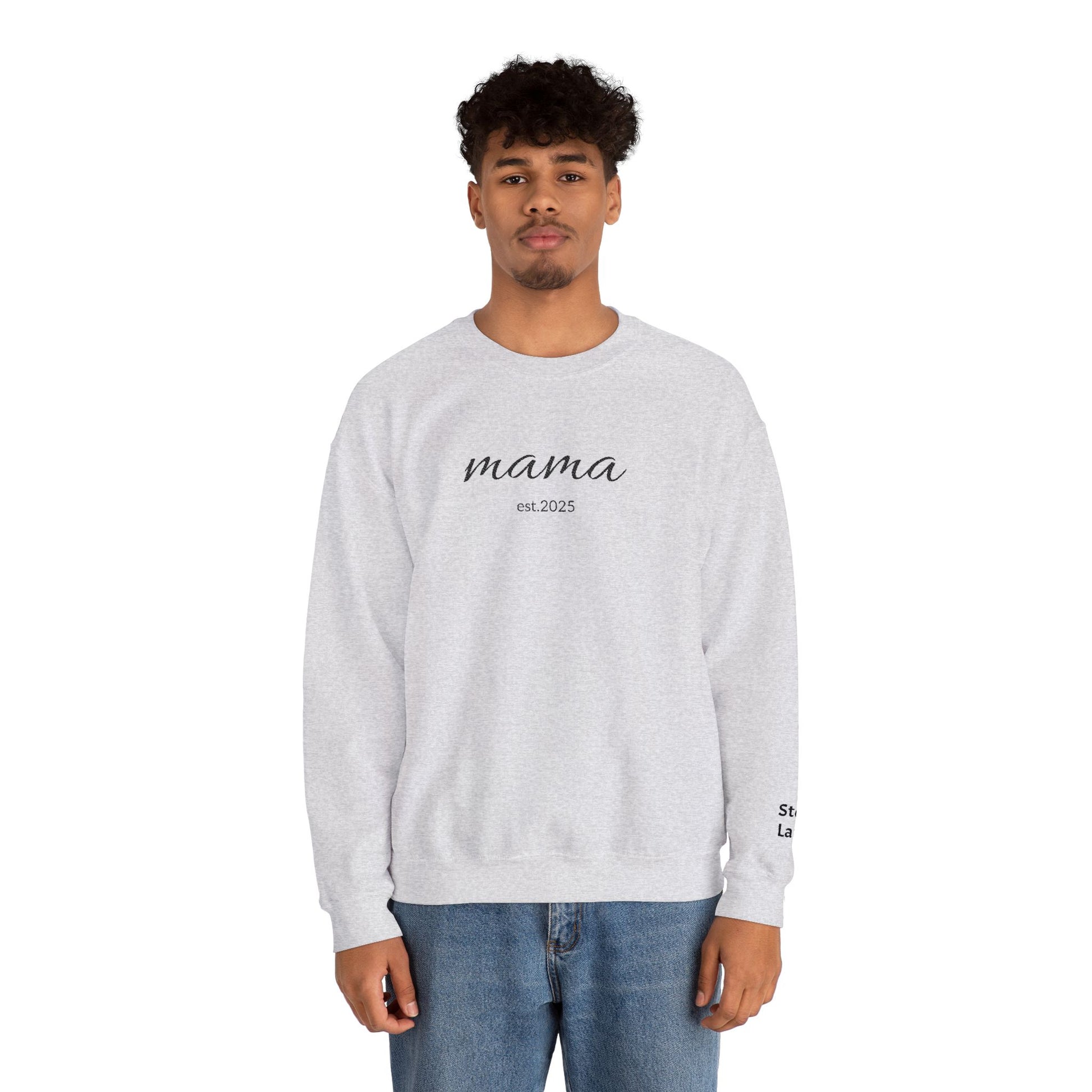 mama sweatshirt | simple script mom pullover - TRV