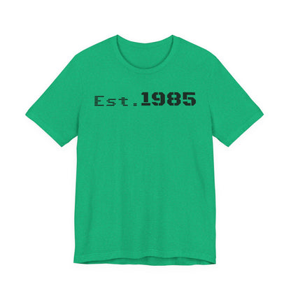 Est. 1985 Vintage Unisex Tee, Retro Birthday T-Shirt, Perfect Gift for 1980s Lovers, Casual Apparel, Timeless Style