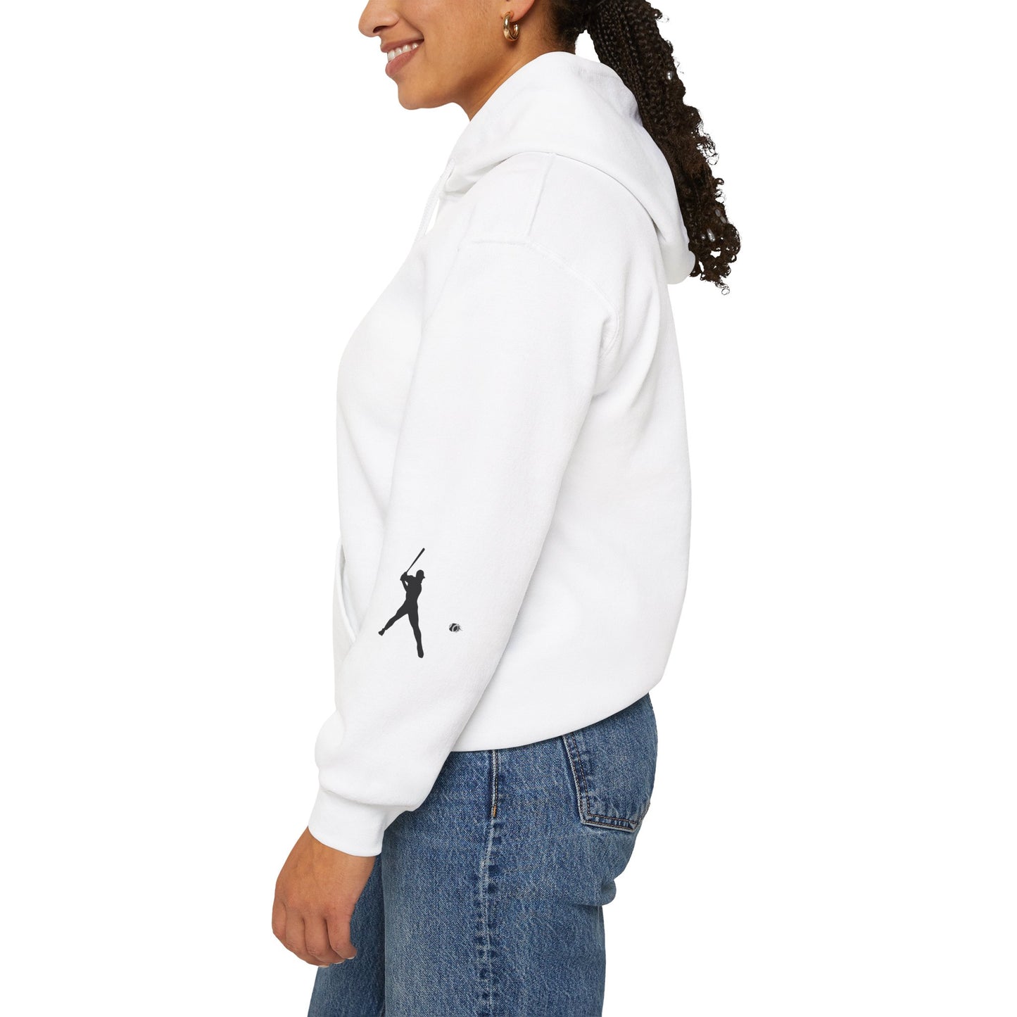 Baseball Themed Unisex Hoodie, Streetwear, Sports Fan Sweatshirt, Gift for Athletes, Casual Wear, Fall Fashion - TRV