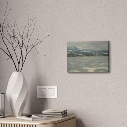 Serene Winter Landscape Canvas - TRV