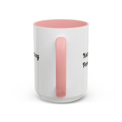 Not a Morning Person Coffee Mug - Funny Accent Mug for Coffee Lovers, 11/15oz
