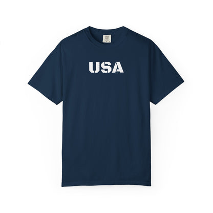 USA Vintage Unisex T-Shirt, Soft Cotton Tee, Casual Wear, Gifts for Her & Him, Summer Essentials, Independence Day Apparel - TRV