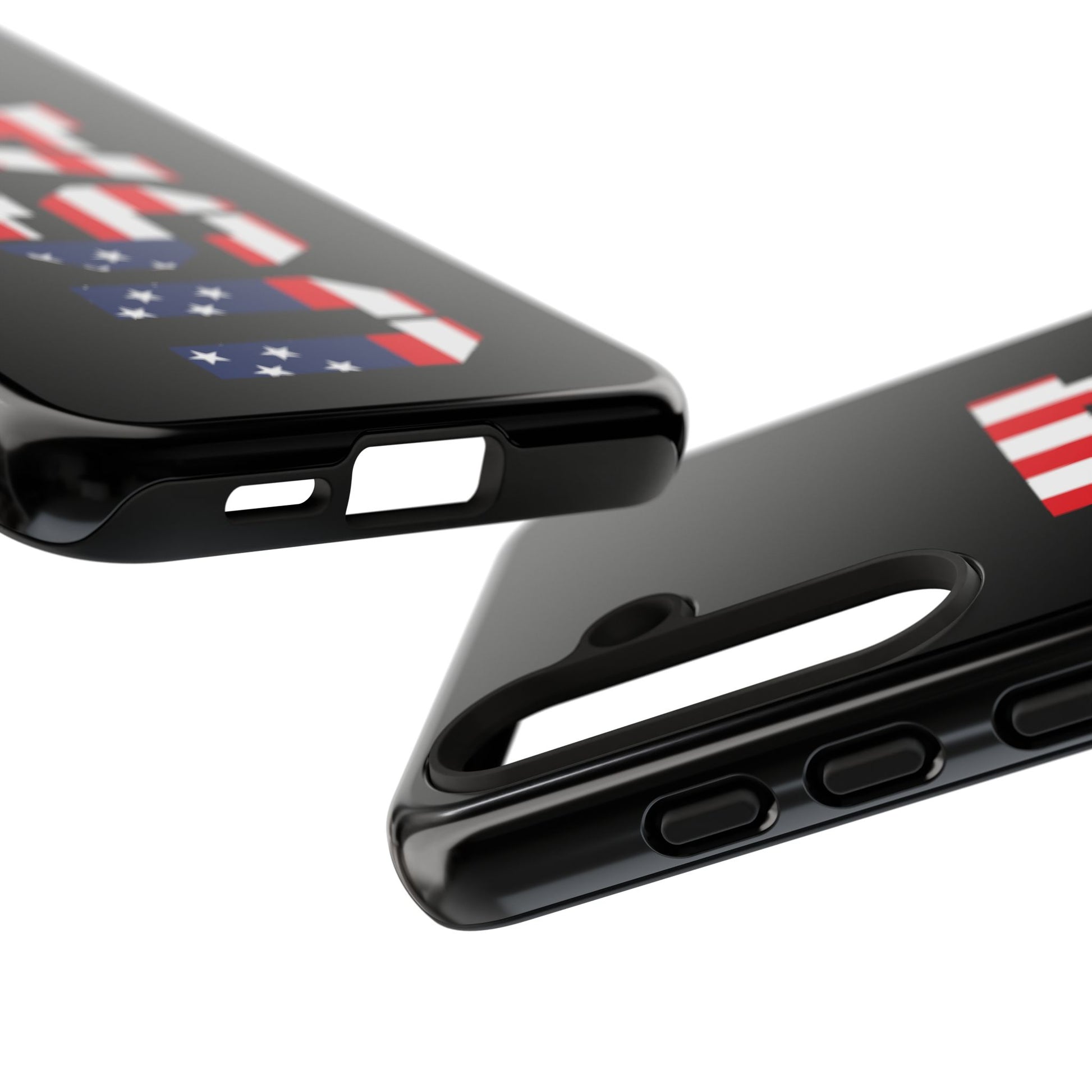 USA Flag Phone Case, Tough Phone Cover, Patriotic Gift, Independence Day Accessory, American Pride Mobile Case - TRV