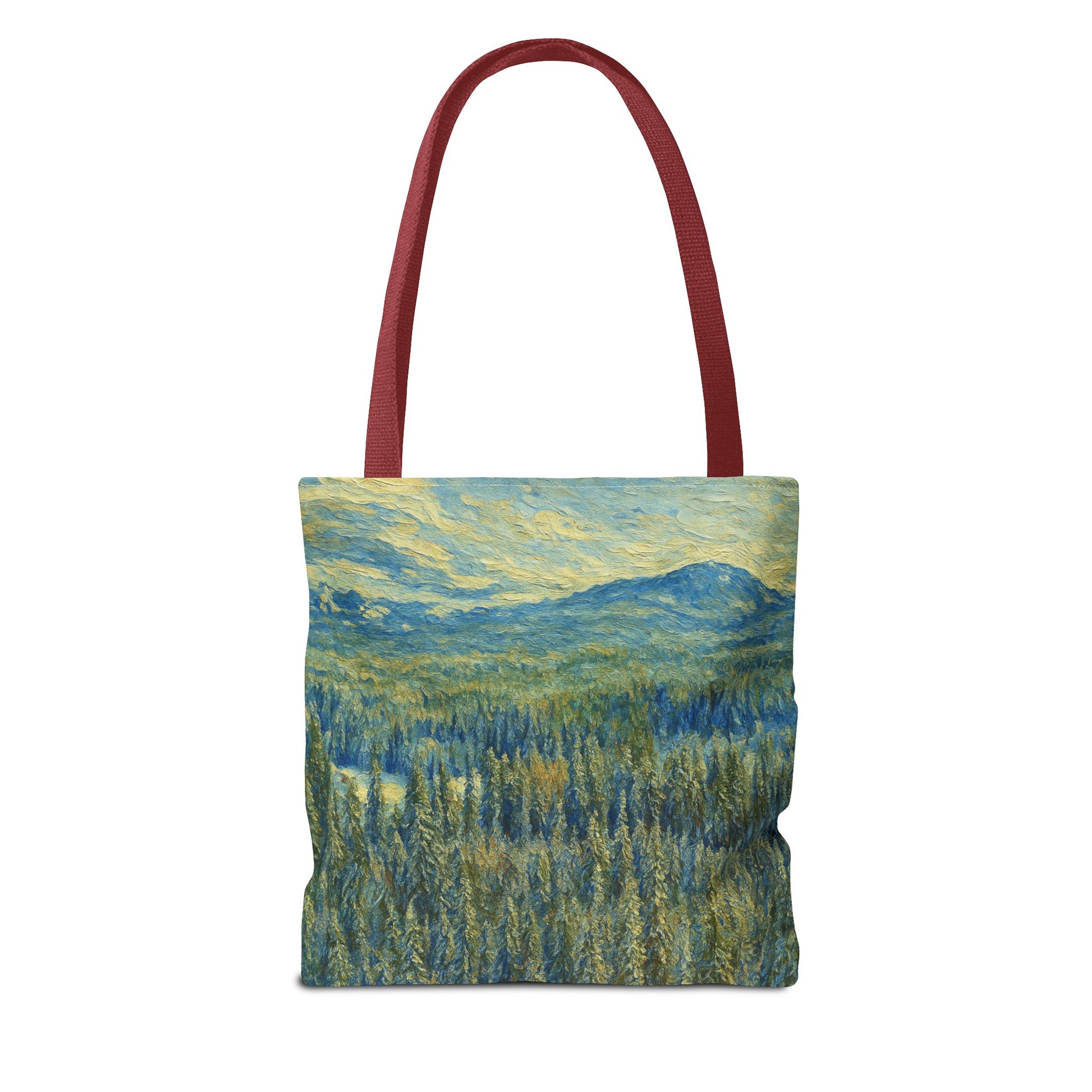 Nature-Inspired Tote Bag, Eco-Friendly Carryall, Bohemian Style Purse, Art Tote, Great Gift for Nature Lovers, Shopping Bag, Travel [...] - TRV