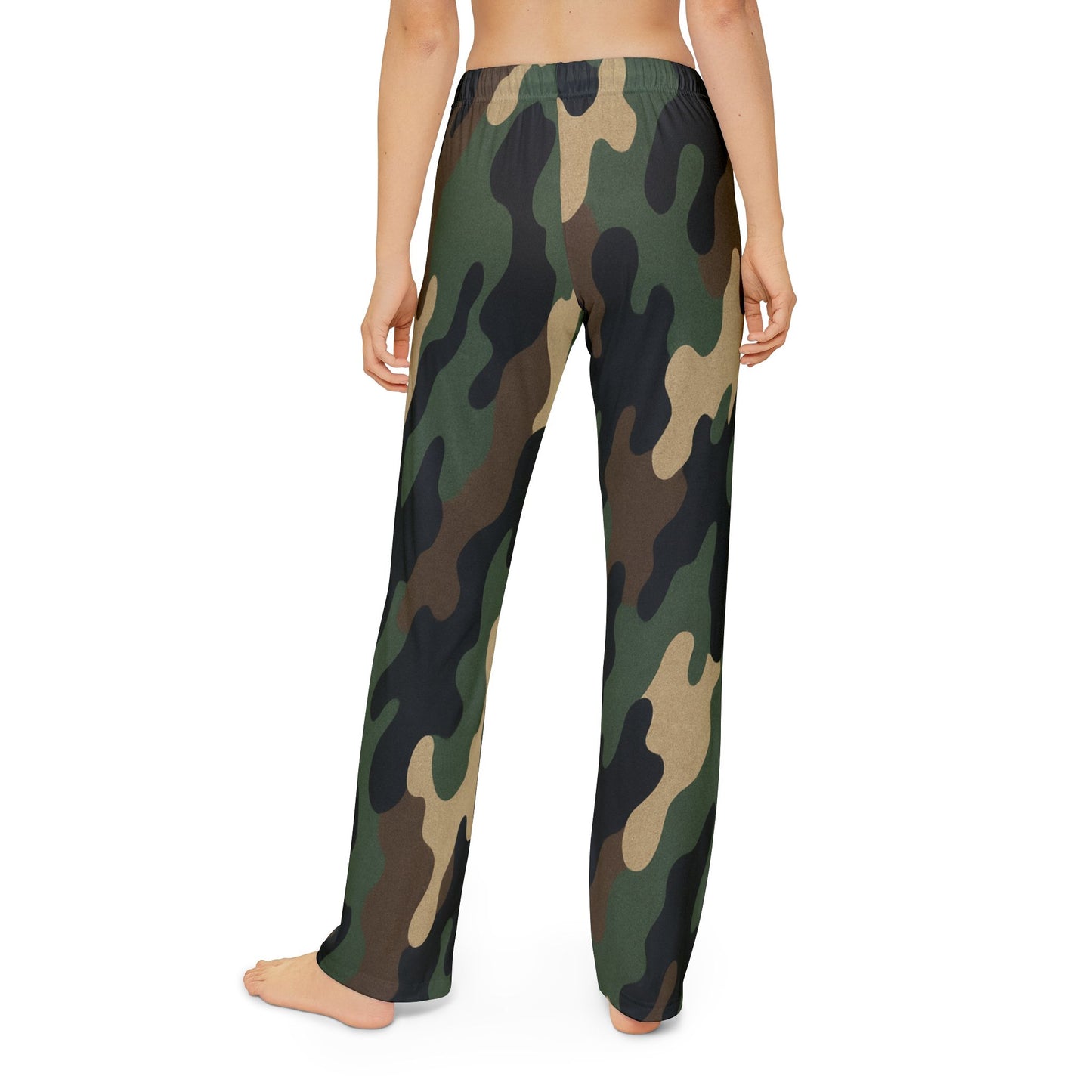 Camouflage Kids Lounge Pants - Comfortable Playwear, Perfect for Relaxation, Sleepovers, Movie Nights, Gifts for Young Adventurers - TRV