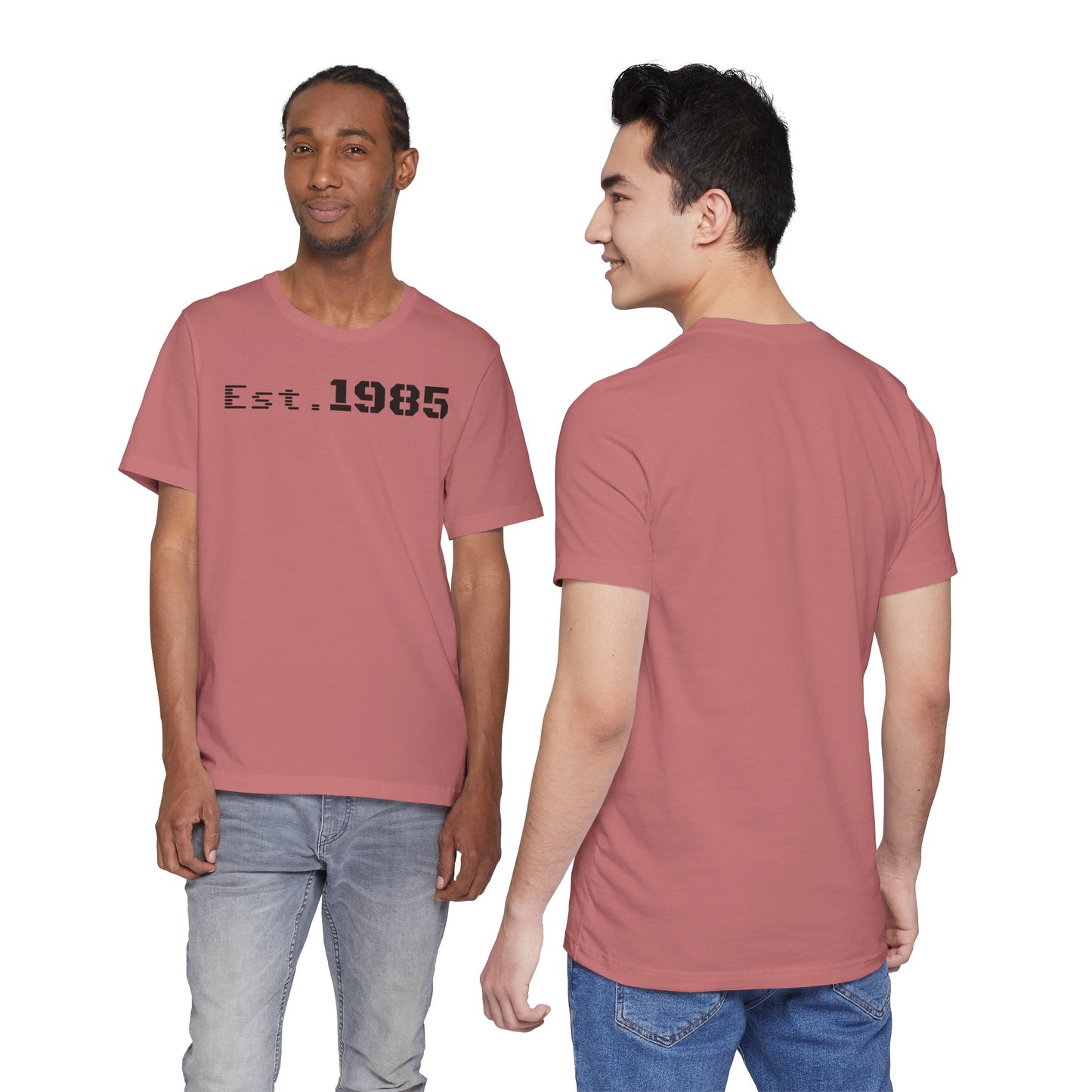 Est. 1985 Vintage Unisex Tee, Retro Birthday T-Shirt, Perfect Gift for 1980s Lovers, Casual Apparel, Timeless Style