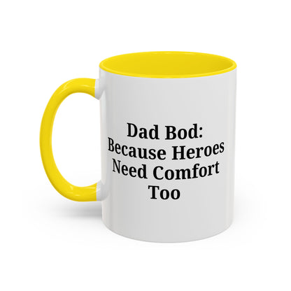 Dad Bod Coffee Mug - Perfect Gift for Fathers, Comfort Mug, Dad Humor, Father's Day Gift, Coffee Lovers - TRV