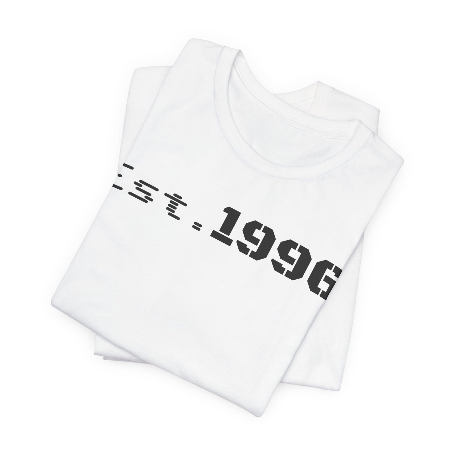 Established 1996 Unisex T-Shirt, Vintage Year Tee, Birth Year Gift, Casual Fashion, Personalized Graphic Tee - TRV