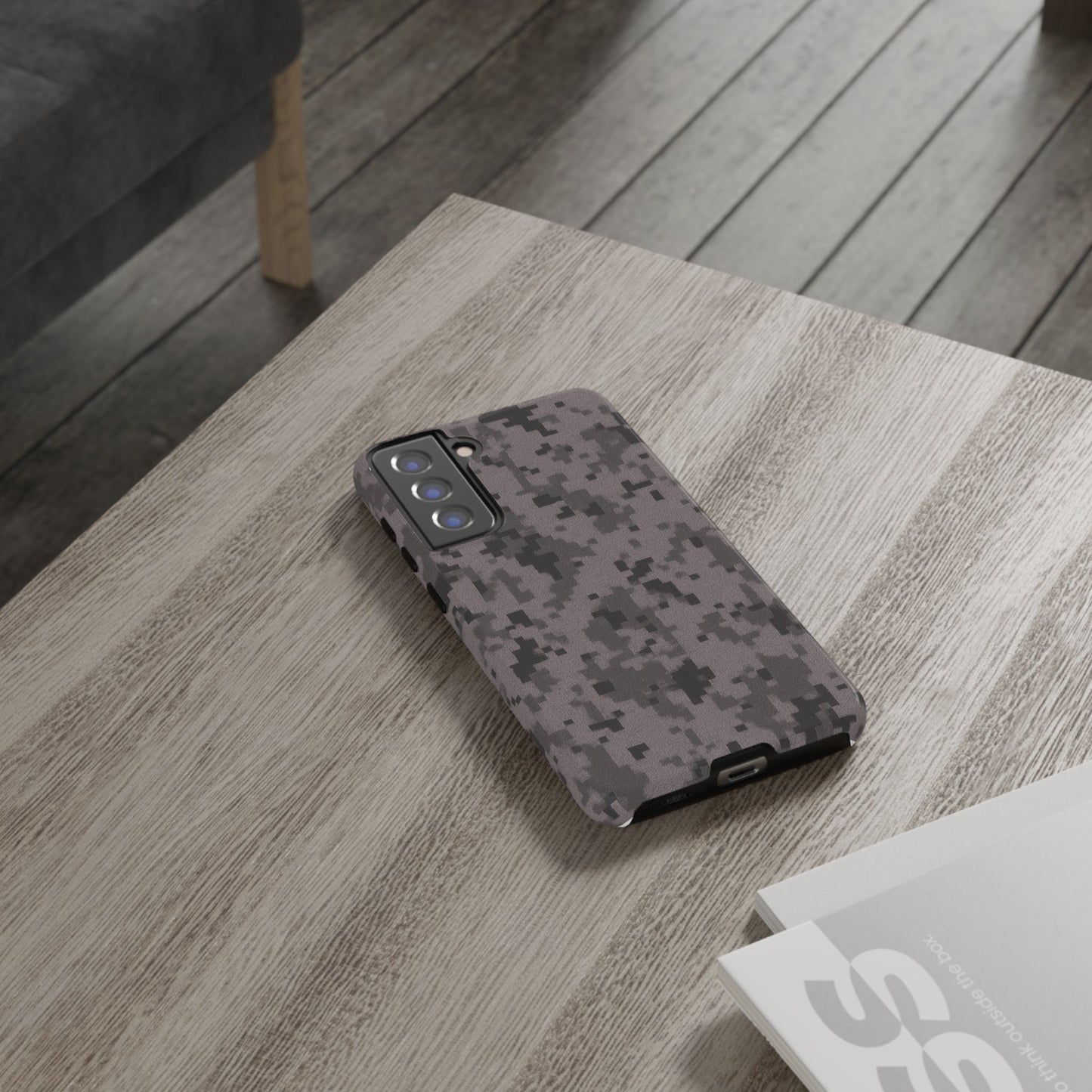 Tough Cases, Army Camouflage Phone Case, Military Style, Durable Cover, Gift for Soldiers, Outdoor Adventure, Rugged Protection - TRV