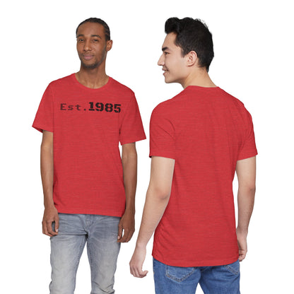 Est. 1985 Vintage Unisex Tee, Retro Birthday T-Shirt, Perfect Gift for 1980s Lovers, Casual Apparel, Timeless Style